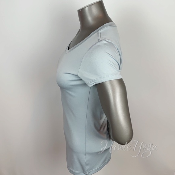 ALO Yoga | Slate Gray Crew Neck Short Sleeve Tee S - Picture 4 of 6